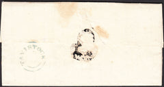 67191 - DEVON. 1830 letter Tavistock to Plymouth dated 19t...