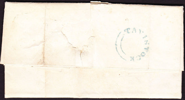 67193 - DEVON. 1829 letter Tavistock to Liskeard slight so...