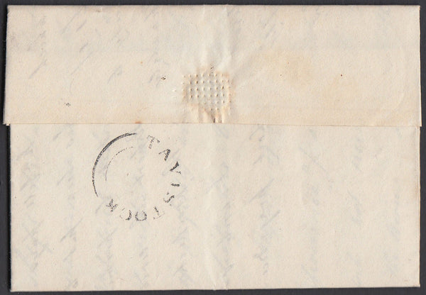 67204 - DEVON. 1832 letter Tavistock to Plymouth dated 24t...
