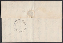 67204 - DEVON. 1832 letter Tavistock to Plymouth dated 24t...