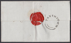 67206 - DEVON. 1832 wrapper dated 21st August Tavistock to...