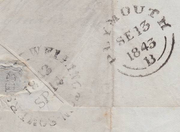 67238 - `1843 PLYMOUTH MALTESE CROSS (NON DISTINCTIVE).