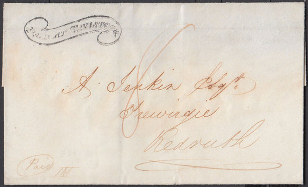 67363 - DEVON - THE "TAVISTOCK SCROLL" (DN1335). 1834 wrap...