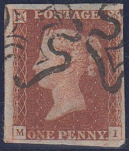 67445 1841 1D PL.19 (SG8)(MI).