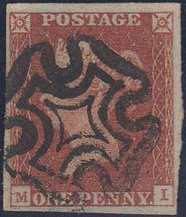 67461 1843 1D Pl.36 (SG8)(MI).