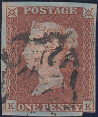 67670 1841 1D Pl.16 (SG8)(KK).