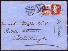 67705 - EDINBURGH DOTTED CIRCLE (RA9). 1877 large part fro...