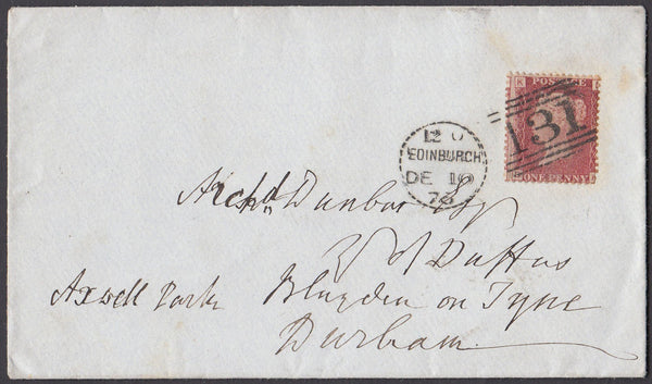 67745 - EDINBURGH DOTTED CIRCLE (RA9)/Pl.140(DK)(SG43). 18...