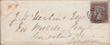 67905 1854 MAIL CHELTENHAM TO LONDON WITH 'BATH-ROAD' UDC/PL.162 (SG8)(IA).