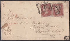 68011 - Pl.9 (OL FL) (SPEC C6). 1856 envelope Glasgow to B...