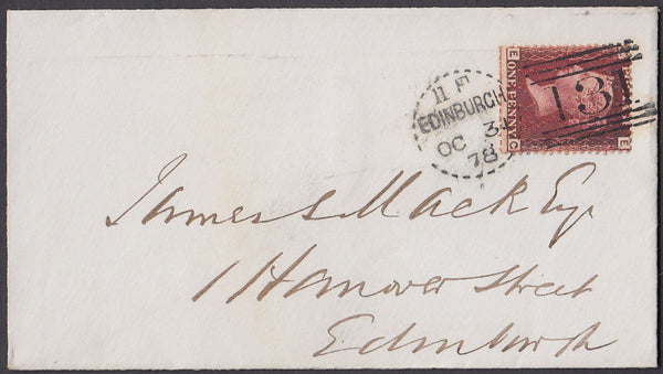 68037 - EDINBURGH DOTTED CIRCLE (RA13)/Pl.214(EC)(SG43). 1...