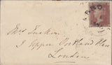68449 - 1855 DIE 2 PLATE 5 (RC)(SPEC C6) ON ENVELOPE CANCELLED 'ARROCHAR' DATESTAMP.