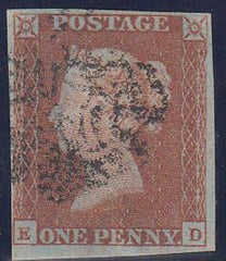 68903 - Pl.16(Ed)(SG8). 1841 1d pl.16 lettered ED, good us...
