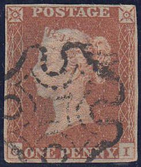 68918 - 1841 PL.27(SG8)(OI). Good used lettered OI four cl...
