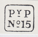 68957 - HANDSWORTH (BIRMINGHAM) FRAMED TYPE 'PyP No.15' RECE...