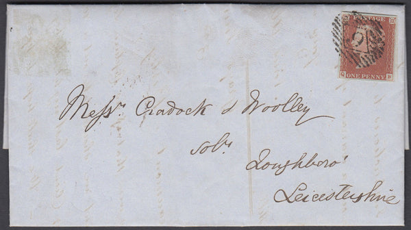 68960 - Pl.67 (QB)(SG8). 1846 entire London to Loughboroug...
