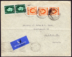 69409 - 1937 MAIL LONDON TO AUSTRIA. Envelope London to Vienna wi...