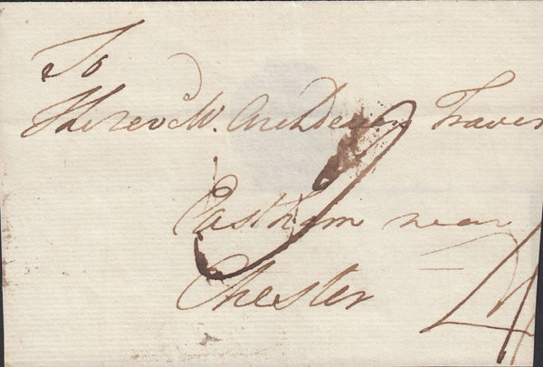 69834 - 1792 OXON/'43 NETTLEBED' FIRST TYPE MILEAGE MARK (OX137).  Large part wrapper (side flaps missing) Net...