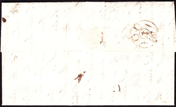 70156 - 1887 entire London to Norwich with manuscript "5" ...
