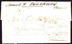 70365 - LONDON. 1859 envelope (slight soiling) used locall...