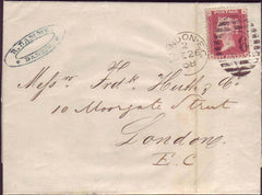 70443 - 1868 letter Danzig to London (Huth correspondence)...