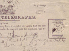 70692 - POST OFFICE TELEGRAPH/SHROPSHIRE. A fine example u...