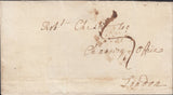 71084 - 1767-8 LEICS/'LEICESTER' HAND STAMP. Circa 1767/8 undated wrapper Leicester to '