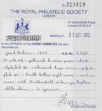 71443 - 1857 DIE 2 1D PL.40 ON TRANSITIONAL PAPER (SP...