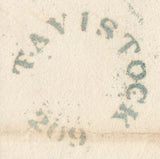 72397 - DEVON - THE "TAVISTOCK SCROLL" (DN1335). 1826 lett...