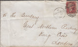 72660 - 1874 'VICKERS SONS AND CO LIMITED SHEFFIELD' UNDERPRINT (SPEC PP198) USED ON COVER. 18...