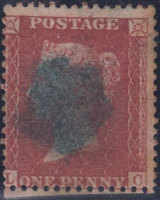 72941 - PL.56 (SG40) x 2/BLURRED INK CANCELLATIONS.