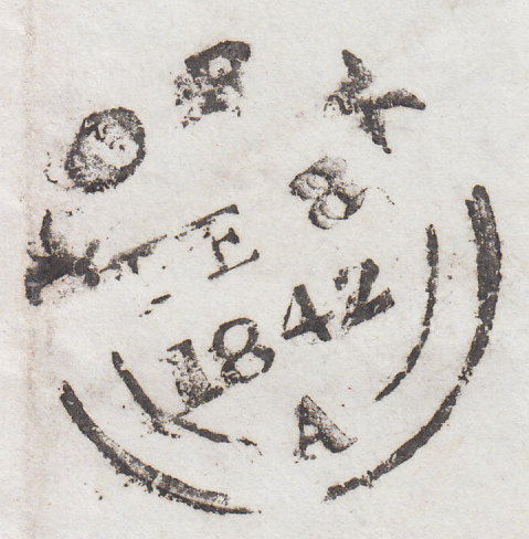73087 - 'MISSENT/TO/BRISTOL' ITALIC STYLE HANDSTAMP (BS174).