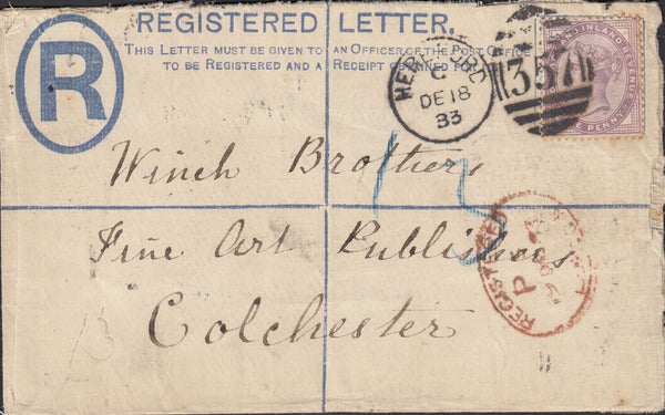 73126 - POSTMARKS FROM THE CITY OF HEREFORD. A good study ...
