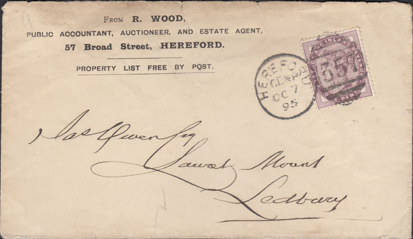 73126 - POSTMARKS FROM THE CITY OF HEREFORD. A good study ...