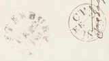 73165 - Pl.87(LD)(SG8) ON COVER. 1849 wrapper London to Shaftesbury...