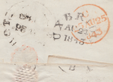 73466 - 1843 UXBRIDGE MALTESE CROSS (MIDDX)/PL.28(HD)(SG8).