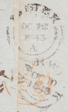 73491 - 1843 WARWICK MALTESE CROSS/PL.19(BJ)(SG8). Wr...
