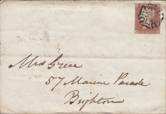 73508 - 1843 LIVERPOOL MALTESE CROSS /PL.28(SG8)(AH). 1843 ...