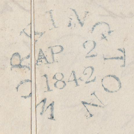 73511 - 1841 WORKINGTON MALTESE CROSS. Wrap...
