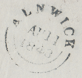 73549 - ALNWICK (NORTHUMBERLAND) MALTESE CROSS/PL. ...
