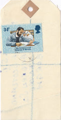 73603 - 1984(?) BANKER'S SPECIAL PACKET TAG. Tag addressed...