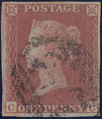 73961 - PL. 168(CC)(SG8). Good 1853 1d pl.168 (SG8) lettered CC