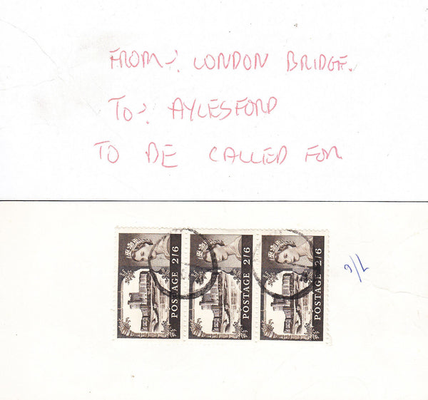 74326 - Circa 1966 "RECORDED PARCEL TRANSIT" CARD. Card (1...