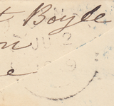 74403 - Pl.89 (PH)(SG8) ON COVER. 1849 envelope London to Callingto...