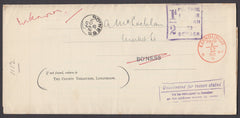 74464 - 1907 fine printed rate demand from Linlithgow Asse...