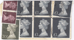 74510 - 1975 HIGH VALUE PACKET. Parcel tag with Aberdeen r...