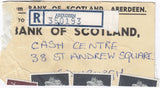 74510 - 1975 HIGH VALUE PACKET. Parcel tag with Aberdeen r...
