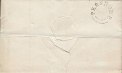 74553 - 1830 WORCS/PERSHORE UDC(WO549). Letter Pershore to Wolverley ...