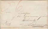 74553 - 1830 WORCS/PERSHORE UDC(WO549). Letter Pershore to Wolverley ...
