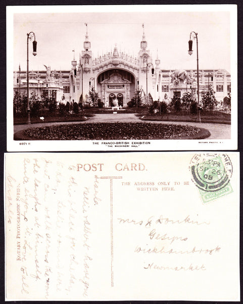 74614 - 1908 FRANCO-BRITISH EXHIBITION. Postcard of "The M...